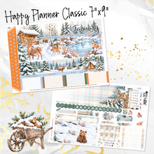 Load image into Gallery viewer, New Release January Snowy Hollow '27 monthly - Erin Condren Vertical Horizontal 7"x9", Happy Planner Classic, Mini &amp; Big (Copy)
