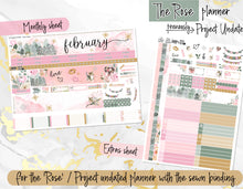 Load image into Gallery viewer, February Warm Hearts -for Laurel Denise Planner stickers -Scout/Portrait, Anne/Vertical, Nancy/Horizontal, Rose/Project &amp; Mini