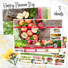 Load image into Gallery viewer, New Release September Apples monthly - Erin Condren Vertical Horizontal 7"x9", Happy Planner Classic, Mini &amp; Big