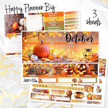 Load image into Gallery viewer, October Rustic monthly - Erin Condren Vertical Horizontal 7&quot;x9&quot;, Happy Planner Classic, Mini &amp; Big