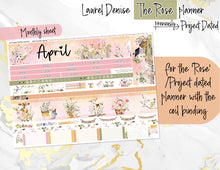 Load image into Gallery viewer, New Release April Country Spring -for Laurel Denise Planner stickers -Scout/Portrait, Anne/Vertical, Nancy/Horizontal, Rose/Project &amp; Mini