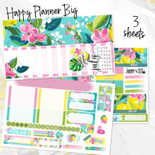 Load image into Gallery viewer, June Citrus Summer monthly - Erin Condren Vertical Horizontal 7"x9", Happy Planner Classic, Mini &amp; Big