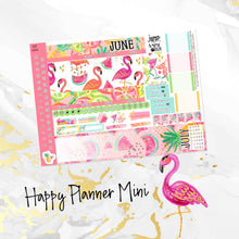Load image into Gallery viewer, June Hello Summer monthly - Erin Condren Vertical Horizontal 7&quot;x9&quot;, Happy Planner Classic, Mini &amp; Big
