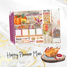 Load image into Gallery viewer, November Spice monthly - Erin Condren Vertical Horizontal 7&quot;x9&quot;, Happy Planner Classic, Mini &amp; Big