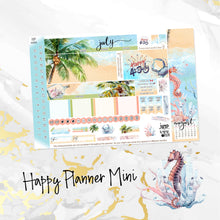 Load image into Gallery viewer, July Lazy Days monthly - Erin Condren Vertical Horizontal 7&quot;x9&quot;, Happy Planner Classic, Mini &amp; Big