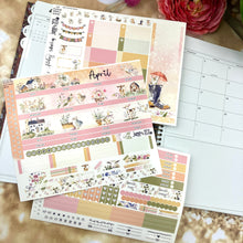 Load image into Gallery viewer, New Release April Country Spring -for Laurel Denise Planner stickers -Scout/Portrait, Anne/Vertical, Nancy/Horizontal, Rose/Project &amp; Mini