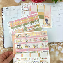 Load image into Gallery viewer, New Release April Country Spring FOIL -for Laurel Denise Planner stickers -Scout/Portrait, Anne/Vertical, Nancy/Horizontal, Small/Mini