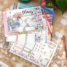 Load image into Gallery viewer, May Tiptoes monthly - Erin Condren Vertical Horizontal 7"x9", Happy Planner Classic, Mini &amp; Big