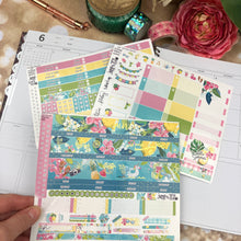 Load image into Gallery viewer, June Citrus Summer FOIL -for Laurel Denise Planner stickers -Scout/Portrait, Anne/Vertical, Nancy/Horizontal, Small/Mini