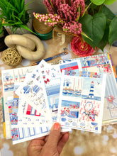 Load image into Gallery viewer, New Release August Hamptons - POCKET Mini Weekly Kit Planner stickers