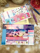 Load image into Gallery viewer, August Sunset in Paradise monthly - Hobonichi Cousin A5 personal planner