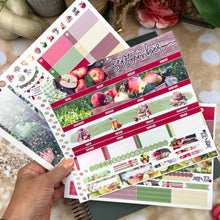 Load image into Gallery viewer, New Release September Apples -for Laurel Denise Planner stickers -Scout/Portrait, Anne/Vertical, Nancy/Horizontal, Rose/Project &amp; Mini