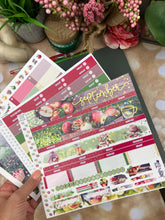Load image into Gallery viewer, New Release September Apples FOIL -for Laurel Denise Planner stickers -Scout/Portrait, Anne/Vertical, Nancy/Horizontal, Small/Mini