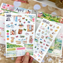 Load image into Gallery viewer, April Spring Fever Deco sheet - planner stickers          (S-109-57)