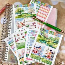 Load image into Gallery viewer, April Spring Fever - POCKET Mini Weekly Kit Planner stickers
