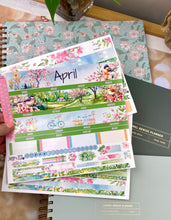 Load image into Gallery viewer, April Spring Fever -for Laurel Denise Planner stickers - Portrait, Mini, Vertical, Horizontal &amp; Project