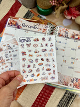 Load image into Gallery viewer, New Release November Thankful Hearts Deco sheet - planner stickers          (S-109-77)