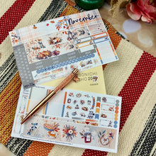 Load image into Gallery viewer, New Release November Thankful Hearts monthly - Hobonichi Cousin A5 personal planner