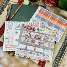 Load image into Gallery viewer, New Release November Thankful Hearts FOIL -for Laurel Denise Planner stickers -Scout/Portrait, Anne/Vertical, Nancy/Horizontal, Small/Mini