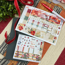 Load image into Gallery viewer, New Release December Poinsettia Glow monthly - Hobonichi Weeks personal planner