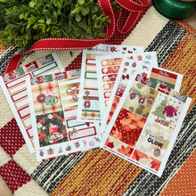 Load image into Gallery viewer, New Release December Poinsettia Glow - POCKET Mini Weekly Kit Planner stickers