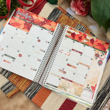 Load image into Gallery viewer, New Release December Poinsettia Glow '26 monthly - Erin Condren Vertical Horizontal 7"x9", Happy Planner Classic, Mini &amp; Big