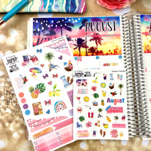 Load image into Gallery viewer, Sunset in Paradise Deco sheet - planner stickers          (S-109-61)