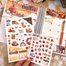 Load image into Gallery viewer, October Rustic  JOURNAL sheet - planner stickers          (S-132-37)