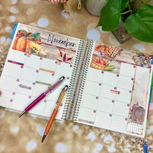 Load image into Gallery viewer, November Spice monthly - Erin Condren Vertical Horizontal 7&quot;x9&quot;, Happy Planner Classic, Mini &amp; Big