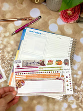 Load image into Gallery viewer, November Spice NEW25/26 Notes monthly sticker - Erin Condren Vertical Horizontal 7x9
