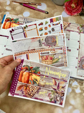 Load image into Gallery viewer, November Spice FOILED monthly - Erin Condren Vertical Horizontal 7&quot;x9&quot;