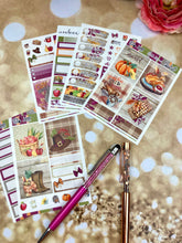 Load image into Gallery viewer, November Spice - POCKET Mini Weekly Kit Planner stickers