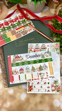 Load image into Gallery viewer, New Release December Winter Pines for Laurel Denise Planner stickers - Scout/Portrait, Anne/Vertical, Nancy/Horizontal, Rose/Project &amp; Mini