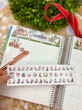 Load image into Gallery viewer, Merry Dogmas Countdown/monthly planner day dot stickers          (S-101-8)