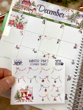 Load image into Gallery viewer, December Merry Berry Corner Swags planner stickers          (S-141-14)