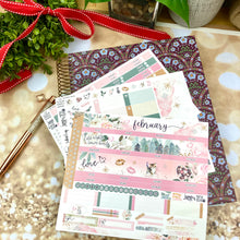 Load image into Gallery viewer, February Warm Hearts -for Laurel Denise Planner stickers -Scout/Portrait, Anne/Vertical, Nancy/Horizontal, Rose/Project &amp; Mini