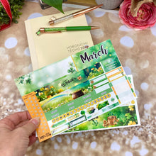 Load image into Gallery viewer, New Release March Lucky Charm monthly - Hobonichi Cousin A5 personal planner
