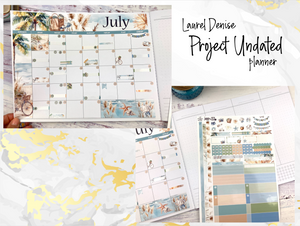 March Spring Dreaming -for Laurel Denise Planner stickers - Portrait, Mini, Vertical, Horizontal & Project
