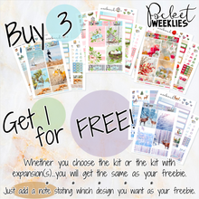 Load image into Gallery viewer, February Valentine Love - POCKET Mini Weekly Kit Planner stickers