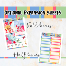 Load image into Gallery viewer, Seaside 4th - POCKET Mini Weekly Kit Planner stickers