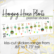 Load image into Gallery viewer, Hanging House Plants - planner stickers          (S-109-34)