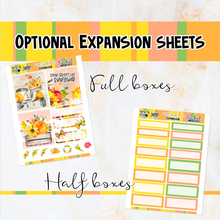 Load image into Gallery viewer, Fall Sunflowers - POCKET Mini Weekly Kit Planner stickers