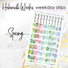 Load image into Gallery viewer, Hobonichi Weeks Weekday Strips &amp; Weekend banner         (S-135+)