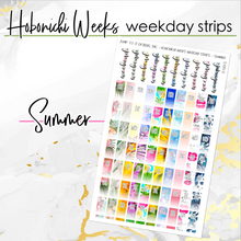 Load image into Gallery viewer, Hobonichi Weeks Weekday Strips &amp; Weekend banner         (S-135+)