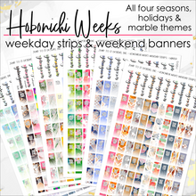 Load image into Gallery viewer, Hobonichi Weeks Weekday Strips &amp; Weekend banner         (S-135+)