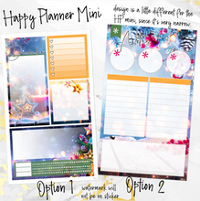 Load image into Gallery viewer, December Christmas Glow Notes monthly sticker - Erin Condren Vertical Horizontal 7&quot;x9&quot;, Happy Planner Classic, Mini &amp; Big