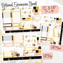 Load image into Gallery viewer, January New Year’s Eve ’24 monthly - Erin Condren Vertical Horizontal 7&quot;x9&quot;, Happy Planner Classic, Mini &amp; Big
