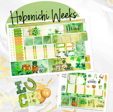 Load image into Gallery viewer, March St Patrick’s Day ’24 monthly - Hobonichi Weeks personal planner