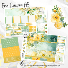 Load image into Gallery viewer, March Dreamy Floral monthly - Erin Condren Vertical Horizontal 7&quot;x9&quot;, Happy Planner Classic, Mini &amp; Big