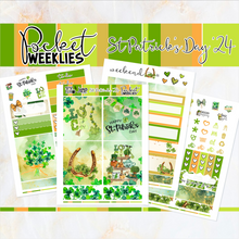 Load image into Gallery viewer, March St Patrick’s Day ’24 - POCKET Mini Weekly Kit Planner stickers